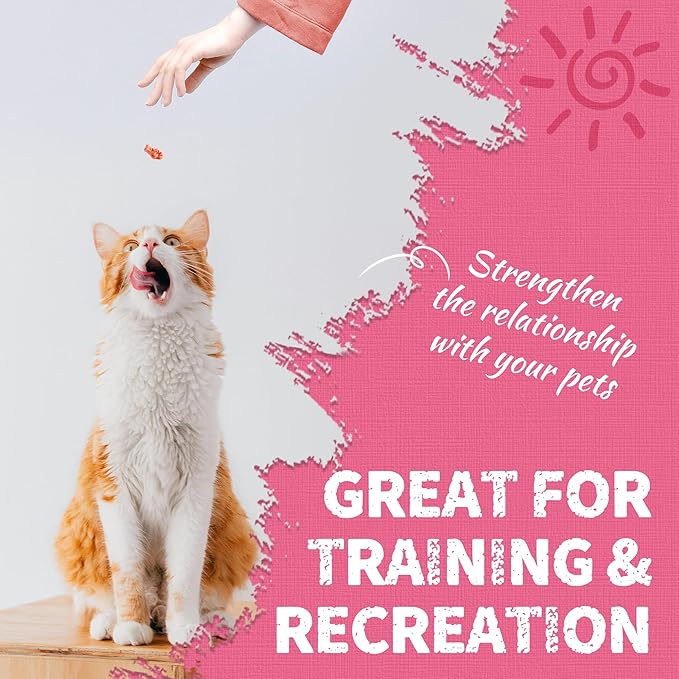 Just Try 36 OZ Urinary Tract Cat Treats for Indoor Cats Health Supplement Cranberry & D-Mannose for Kidney Bladder UT Support Salmon Flavor Crunchy Chews