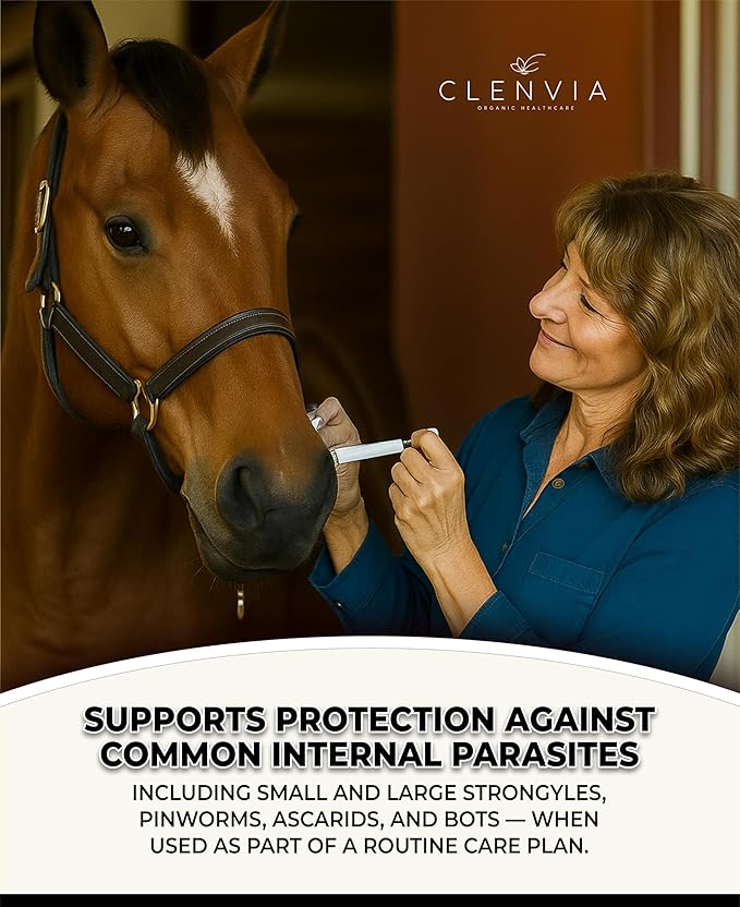 Horse Paste 1.87% – Apple Flavored Wormer – 6.08g Tube – Treats Up to 1250 lb