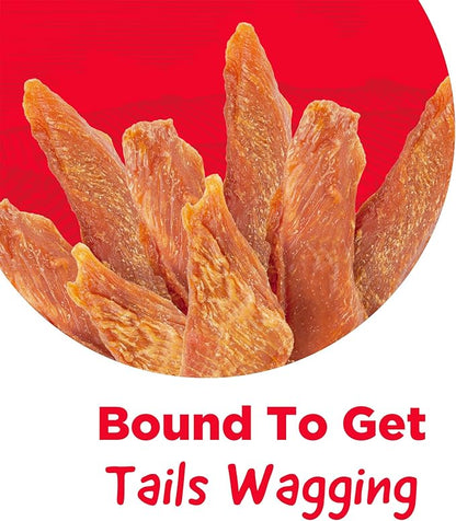 Country Kitchen Chicken Jerky Tender Dog Treats, Made with Real Chicken, High Protein, Low Fat, No Artificial Colors, 32 oz