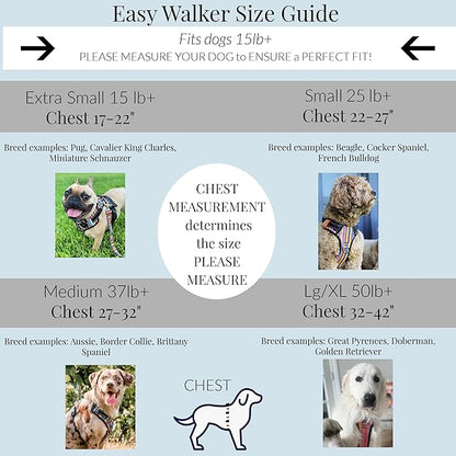 Lucky Love Dog No Pull Dog Harness, Adjustable and Easy to Walk, Cute Patterned Harness for Small Male & Female Dogs - Blackbird, XS