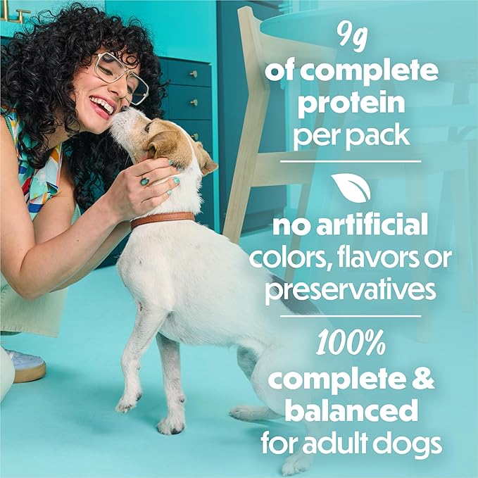 Purina Beneful Small Breed Wet Dog Food in Gravy, IncrediBites With Real Salmon - (8 Packs of 3) 3 oz. Cans