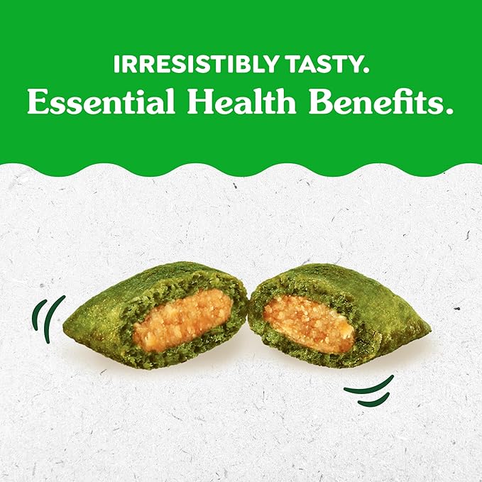 Greenies Smartbites Soft Dog Treats, Dog Immune Support Crunchy & Soft, Chicken Flavor, 8 oz. Pack