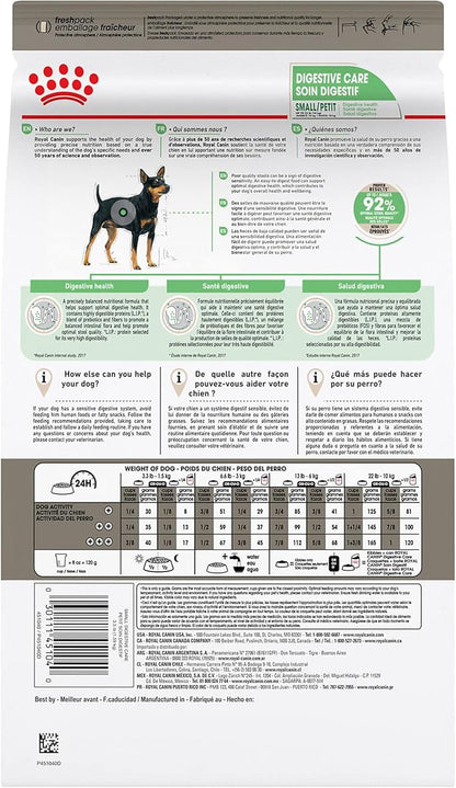 Royal Canin Canine Care Nutrition Small Digestive Care Adult Dry Dog Food, 3.5 lb