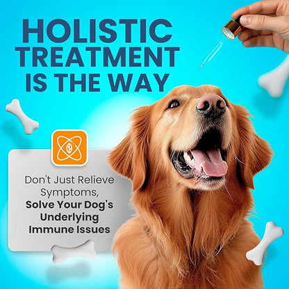 Handy Hound Dog Cough & Antibiotic Bundle – Kennel Cough Relief & Immune Support – Manuka Honey & Herbal Formulas