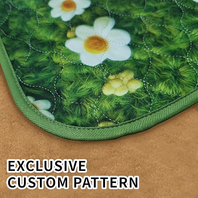 Washable Pee Pads for Dogs, Reusable Puppy Potty Training Pads, Ultra-Absorbent Thick Waterproof Leak-Proof Non-Slip Pads & Mat for Crate, Playpen, Floor, Whelping & Housebreaking , 2 Pack 54"x54"