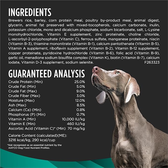 Pro Plan Veterinary Diets Purina EN Gastroenteric Low Fat Canine Formula Dog Food Dry Recipe - 6 lb. Bag