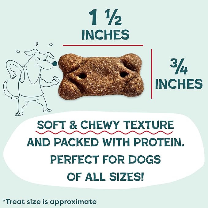 Shameless Pets Soft Dog Treats – Bacon Me Crazy Meaty Tenders, Soft & Chewy Treats for Dogs, Real Bacon 1st Ingredient, Grain Free, Healthy Treats for Small, Medium & Large Dogs, 8oz
