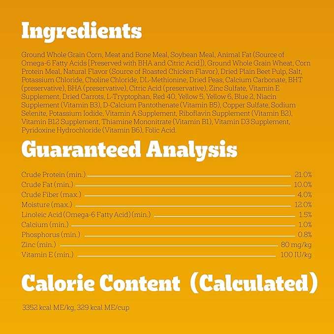 Pedigree Adult Dry Dog Food, Complete Nutrition, Roasted Chicken & Vegetable Flavor, 3.5 lb. Bag