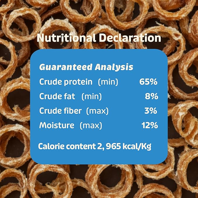 Lovie Beef Lung Dog Treats - Dehydrated Air Dried Soft Bites, Single Ingredient, Protein Rich, 16 oz (Beef Rings)