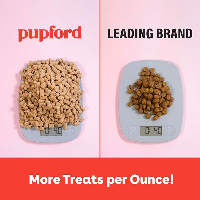 Pupford Freeze Dried Training Treats for Dogs & Puppies, 240+ Six Ingredient Bites (Surf & Turf, 5 oz)
