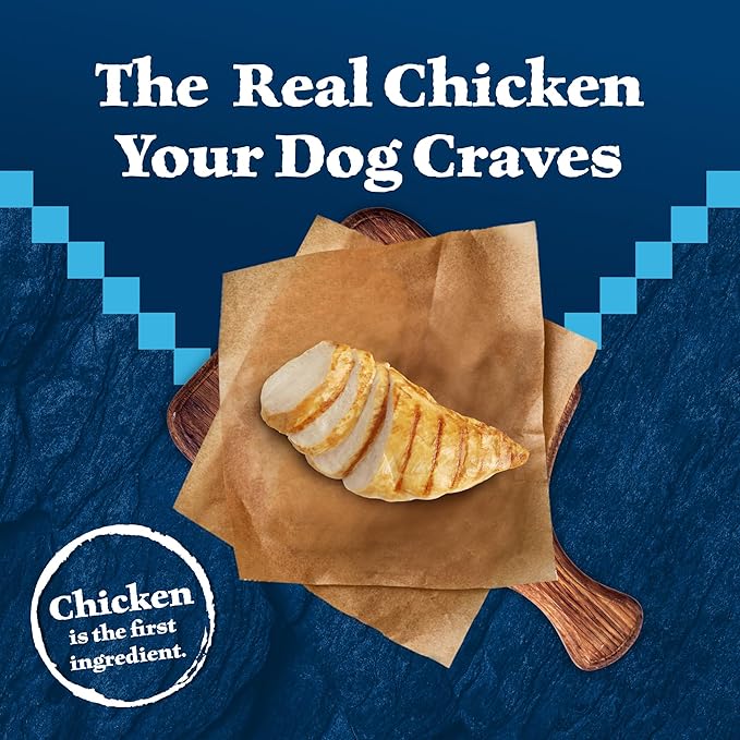 Blue Buffalo Wilderness Adult Weight Control Dry Dog Food with Real Chicken Plus Wholesome Grains, High-Protein Recipe, Made in the USA with Natural Ingredients, Chicken 24-lb. Bag
