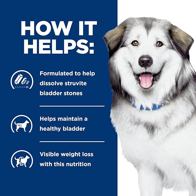 Hill's Prescription Diet c/d Multicare + Metabolic Weight Dry Dog Food, Chicken, 8.5 lb. Bag