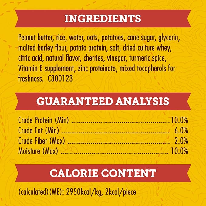 Zuke’s Mini Naturals Dog Training Treats for Dogs, Pet Treats Made with Real Peanut Butter - 10 Oz. Pouch