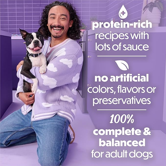 Beneful Purina Kitchen Creations with Beef,Chicken,or Lamb Wet Dog Food Variety Pack - 3 oz. Cans,(Pack of 60)