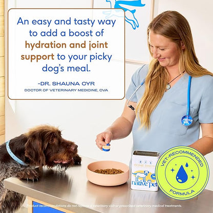 Native Pet Goat Milk Powder for Dogs (120 Scoops) & Beef Bone Broth Powder for Dogs (48 Scoops) - Organic Goat Milk to Support a Healthy Digestive System and Beef Bone Broth Protein Rich Food Topper