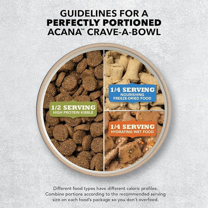 ACANA Wholesome Grains Dry Dog Food Large Breed Puppy Recipe 22.5lb Bag