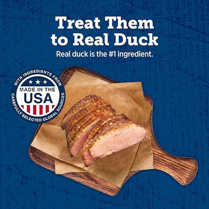 Blue Buffalo True Chews Premium Jerky Cuts Dog Treats, Made in the USA with Natural Ingredients, Chicken & Duck, 22-oz. Bag
