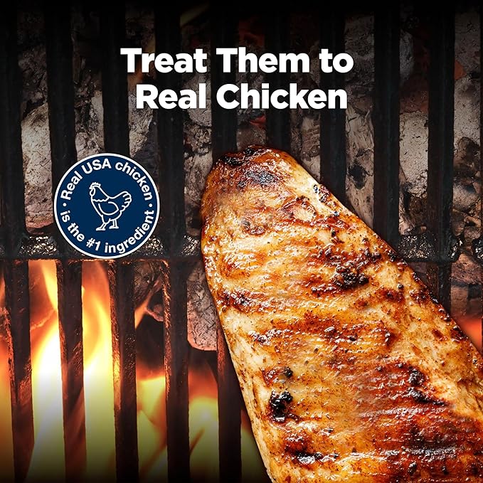 Blue Buffalo Nudges Grillers Natural Dog Treats, Made in the USA with Real Chicken, 16-oz Bag