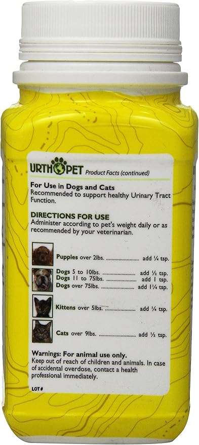 UrthPet Urinary Tract Heath for Dogs and Cats, 8.5-Ounce