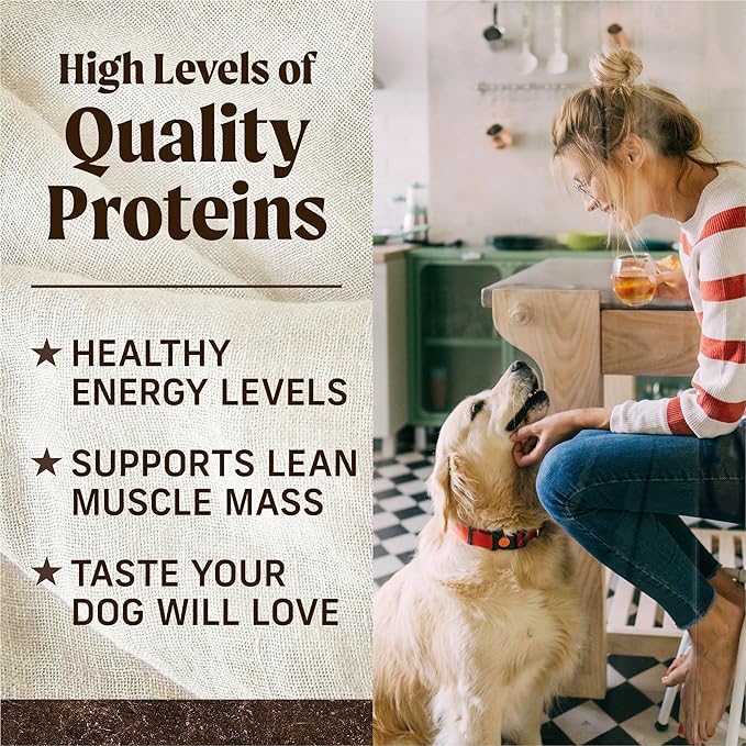 Merrick Premium Grain Free Dry Adult Dog Food, Wholesome And Natural Kibble With Real Chicken And Sweet Potato - 30.0 lb. Bag