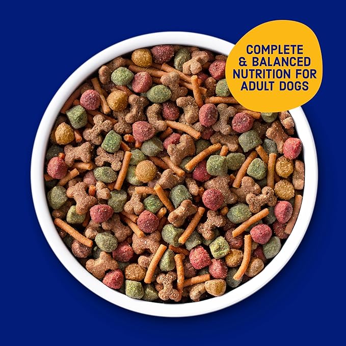 Kibbles 'n Bits Original Dry Dog Food, Savory Beef & Chicken Flavors for Adult Dogs, 3.5 lb. Bag
