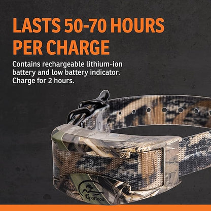 SportDOG WetlandHunter 425X Remote Trainer - Reliable Off-Leash Control - Rechargeable - Waterproof DryTek Technology - Adjustable Training Collar - Camouflage - 500-Yard Range, 1 Collar
