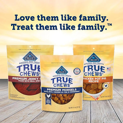 Blue Buffalo True Chews Premium Morsels Natural Dog Treats, Chicken 11 oz Bag
