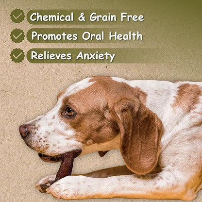 Top Dog Chews - Thick 6 Inch Bully Sticks, 100% Natural Beef, Free Range, Grass Fed, High Protein, Supports Dental Health & Easily Digestible, Dog Treat, (12 Pack)