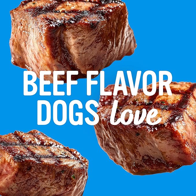 Blue Dog Bakery Perfect Trainers, Mini Dog Training Treats, Soft & Chewy, Made w/USA Beef, Healthy Treats, All Natural, Extra Small, 6 oz (Pack of 1)