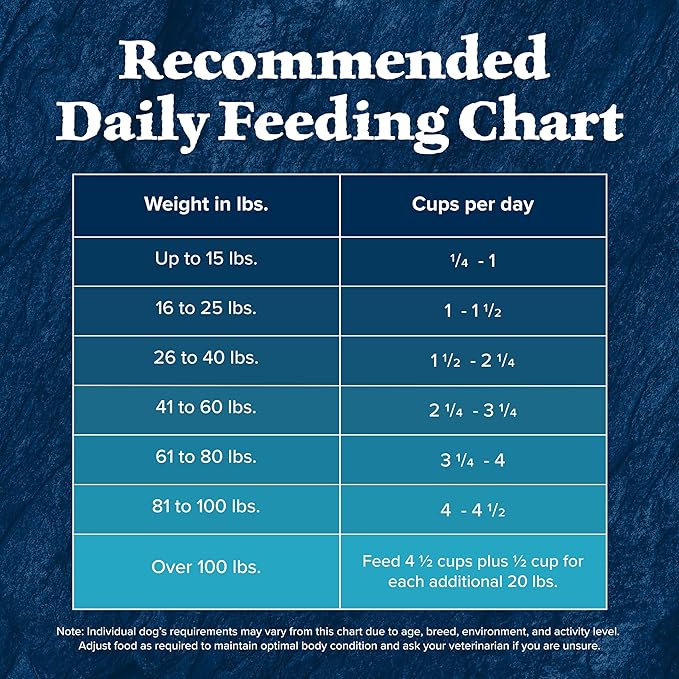 Blue Buffalo Wilderness Natural High-Protein Dry Food for Adult Dogs, with Wholesome Grains, Duck, 13-lb Bag