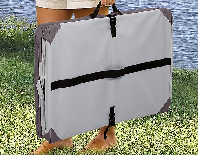 MidWest Homes for Pets Canine Camper Sportable, 24-inch Portable Tent Crate for Dogs, Soft-Sided, Folding Frame, Mesh Windows, Zip Door, Water-Resistant, Includes Pad