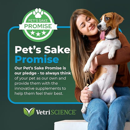 VetriScience Veterinary Strength Liver Health Chews - Canine Liver Care Supplement for Detox Support - Dog Supplement - Supports Immune System - No Fasting Required - 60 Count