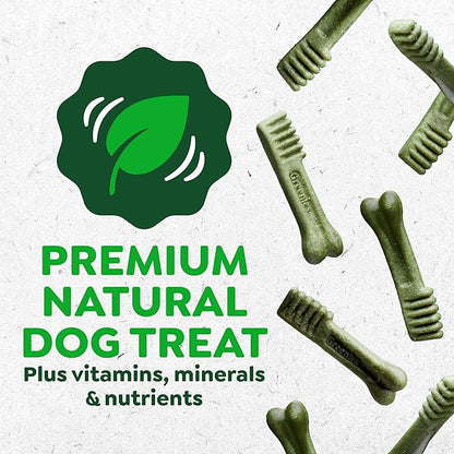 Greenies Veterinarian-Recommended Adult Natural Dental Dog Treats Large Size, Dog Dental Chews, Original Flavor, 54 oz. Pack, 34 Count
