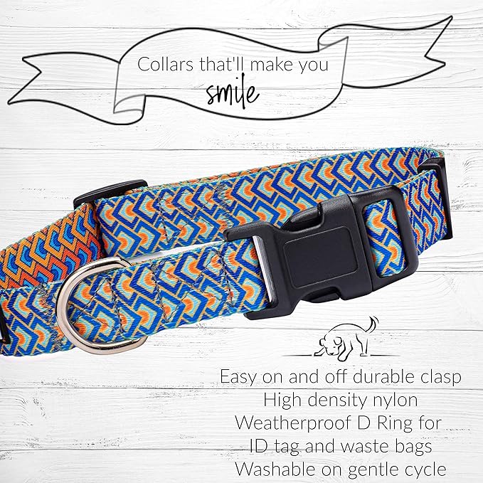 Lucky Love Dog Collars, Comfortable, Soft, Cute Dog Collar for SmallDogs, Murphy, Small