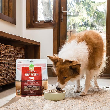Open Farm, Freeze Dried Raw Dog Food, Morsels with 95% Meat, Organs & Bone, Organic Produce & Superfoods, Complete Meal or Freeze Dried Dog Food Topper, Turkey Recipe, 22oz Bag