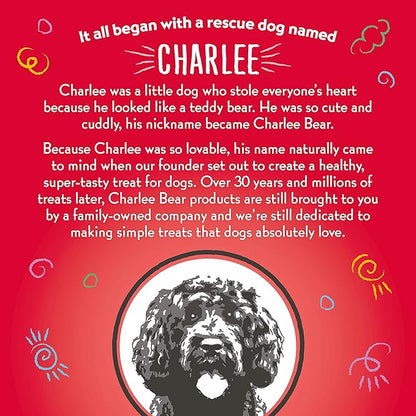 Charlee Bear Chicken Soup & Garden Veggie Dog Treats 16 oz. Bag (Pack of 2)