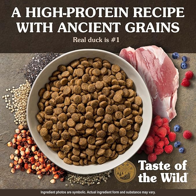 Taste of the Wild Ancient Wetlands Canine Recipe with Roasted Fowl and Ancient Grains 14lb