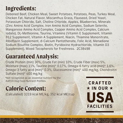 Merrick Premium Grain Free Dry Dog Food Weight Management Dog Food, Wholesome and Natural Kibble, Healthy Weight Recipe - 4.0 lb. Bag