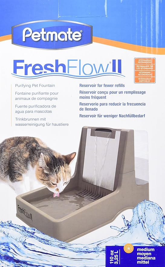 Petmate Fresh Flow II Fountain 110Oz