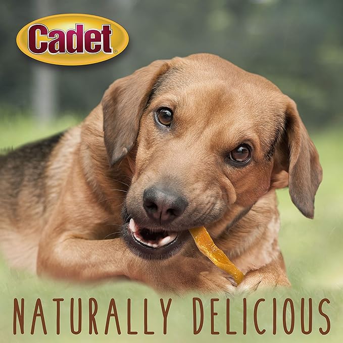 Cadet Gourmet Sweet Potato Fries Dog Treats - Healthy & Natural Sweet Potato Dog Training Treats for Small & Large Dogs - Inspected & Tested in USA (2 lbs.)