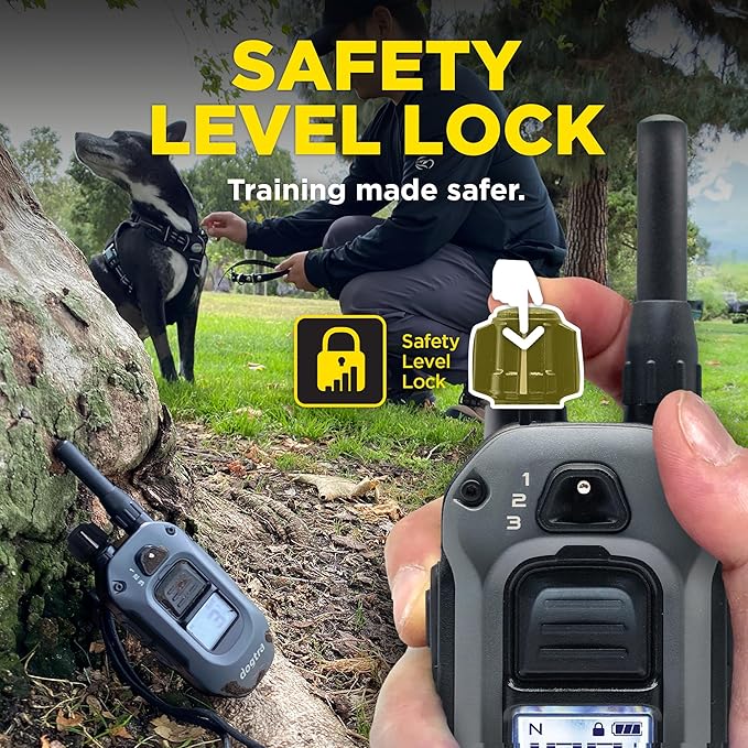 Dogtra 280X 2-Dogs E-Collar with Remote [New Edition] 10 lbs+, 1/2 Mile Range, LED Light, 100 Levels of Control for Stubborn Dogs, Waterproof, Boost for Quick Recall, Vibration, Safety Lock & Tone