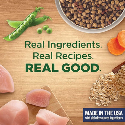 Nutrish Rachael Ray Adult Dry Dog Food Real Chicken & Veggies Recipe, 5 lb. Bag
