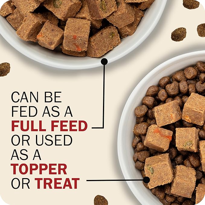 Redbarn Pet Products All-Natural Premium Rolled Dog Food, Beef Recipe - Soft Semi-Moist Wet Formula for High Protein Diet, Training Rewards, & Treat Pill Concealer - 4 lb, 1 Count