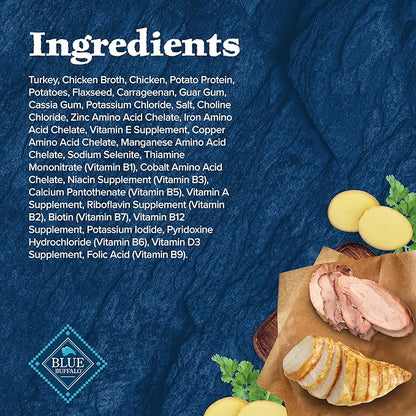 Blue Buffalo Wilderness Adult Wet Dog Food,High-Protein & Grain-Free,Made with Natural Ingredients,Salmon & Chicken Grill,12.5-oz. Cans,(Pack of 24)