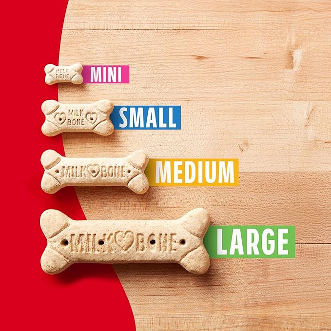 Milk-Bone Original Dog Treats Biscuits for Large Dogs, 10 Pounds (Packaging May Vary)