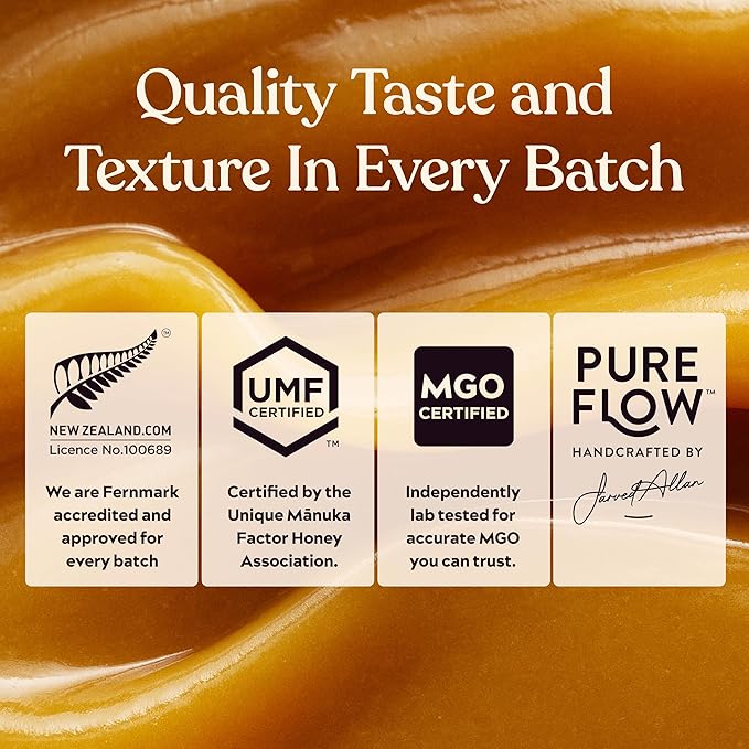 Manuka Honey UMF 15+ (MGO 512+) 100% Pure New Zealand - Certified, Raw 8.8 Ounce (250g) (Pack of 1)