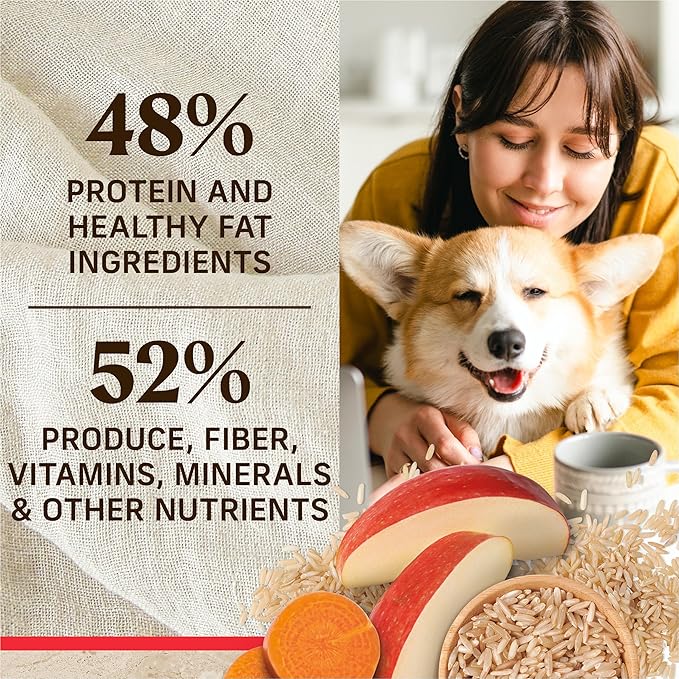 Merrick Healthy Grains Premium Adult Dry Dog Food, Wholesome and Natural Kibble with Beef and Brown Rice - 33.0 lb. Bag