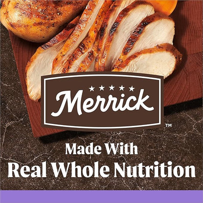 Merrick Premium Grain Free Dry Puppy Food, Wholesome and Natural Kibble with Real Chicken and Sweet Potato - 10.0 lb. Bag