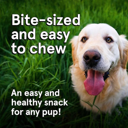Real Meat Dog Treats - Three 12oz Bag of Bite-Sized Air-Dried Lamb & Liver Jerky for Dogs - Grain-Free Jerky Dog Treats Made up of 95% Quality, Free-Range, Grass Fed Lamb - All-Natural Dog Treats