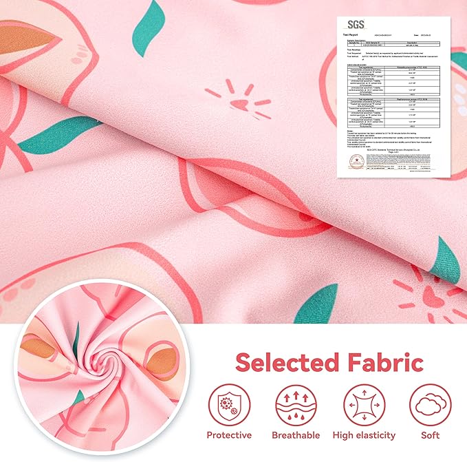 cyeollo Dog Surgery Recovery Suit, Soft Dog Onesie, E-Collar & Cone Alternative, Spay Neuter Suit for Male Female Dogs, Anti-Licking Wound Surgical Clothes, Comfy Body Suit for Small Dogs, Peach S